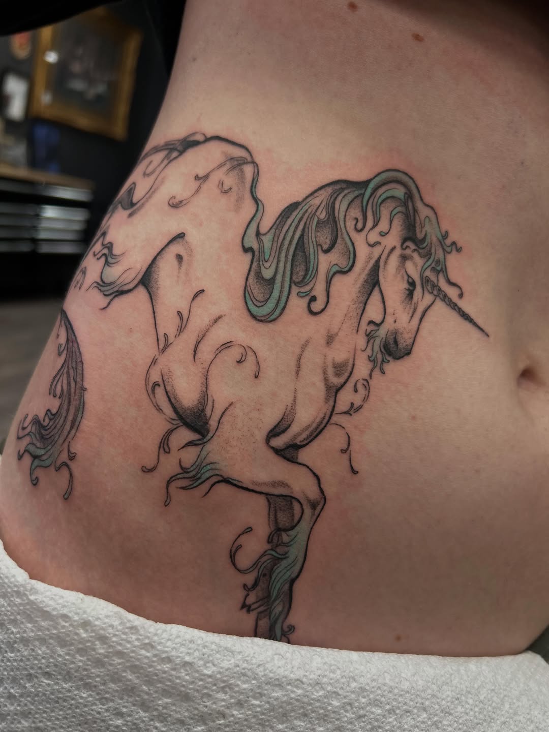 Tattoo by @livy_babytats — black_and_grey