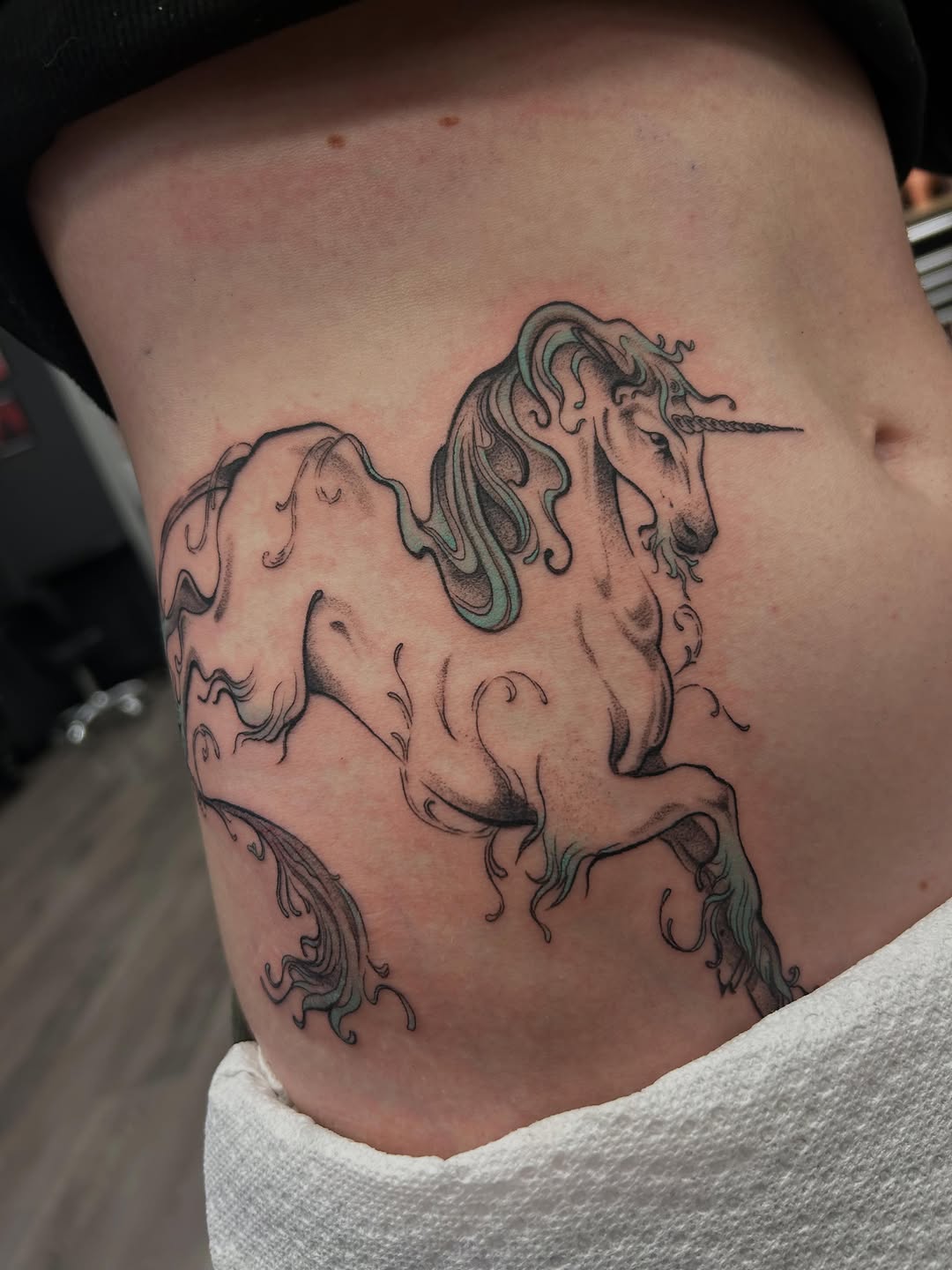 Tattoo by @livy_babytats — black_and_grey