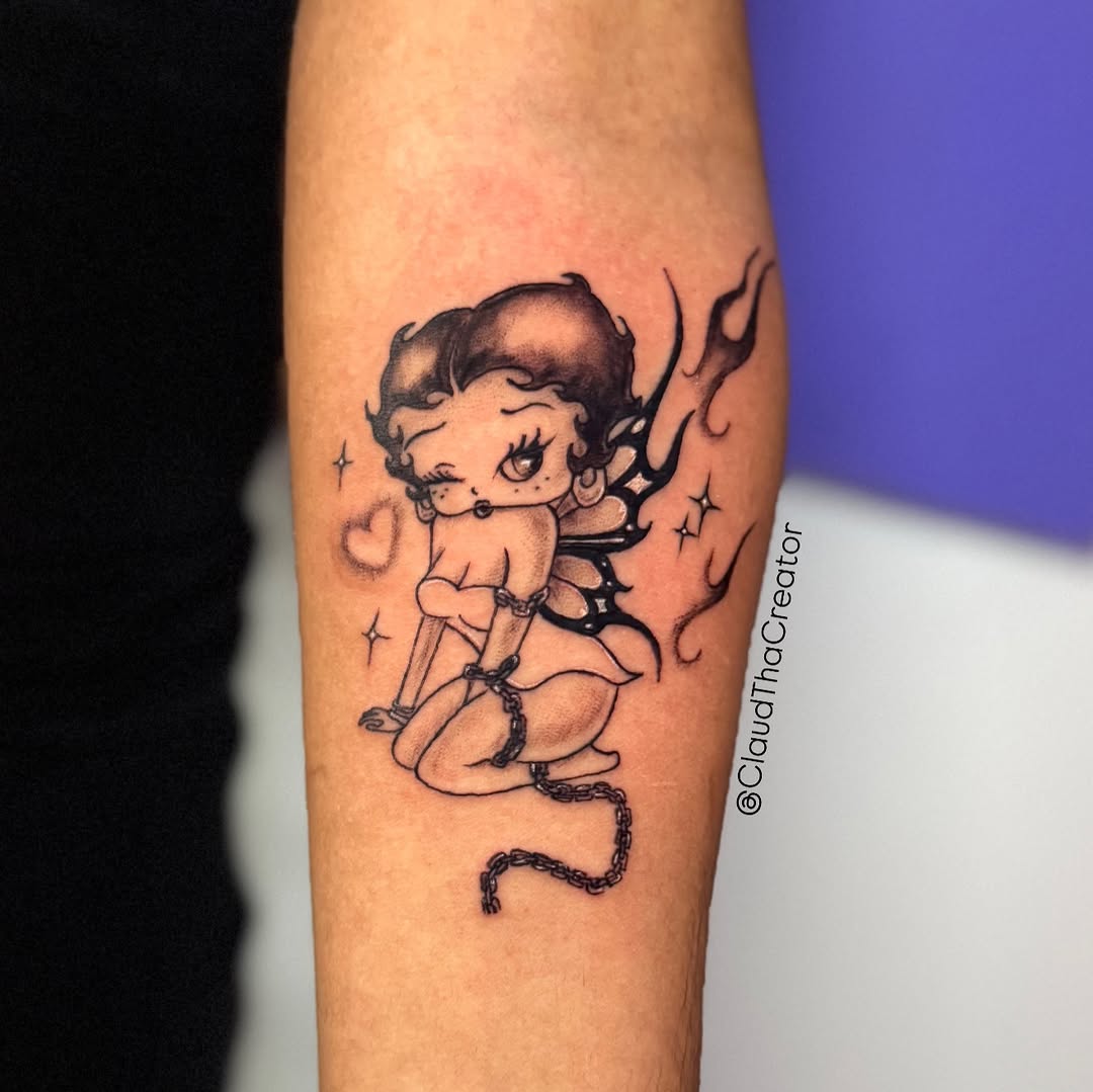 Tattoo by @claudthacreator — chicano, black_and_grey