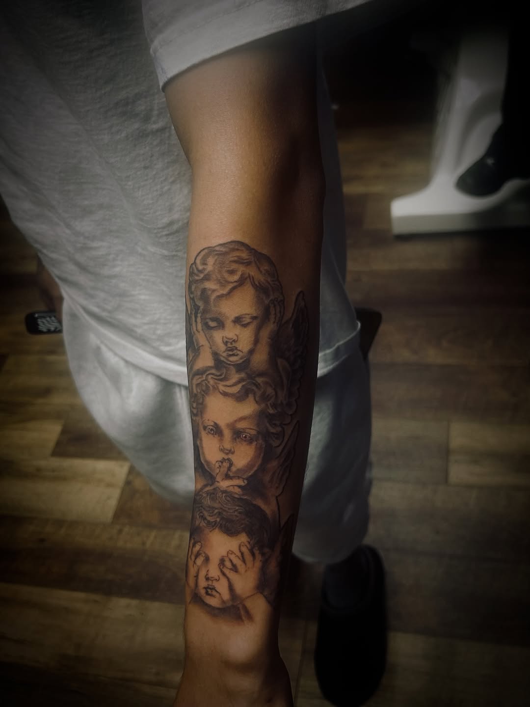 Tattoo by @the_tatuador265 — realism, black_and_grey