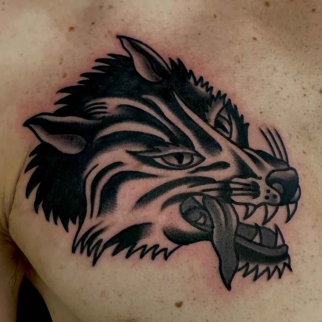 Tattoo by @davegtat2 — american_traditional, black_and_grey