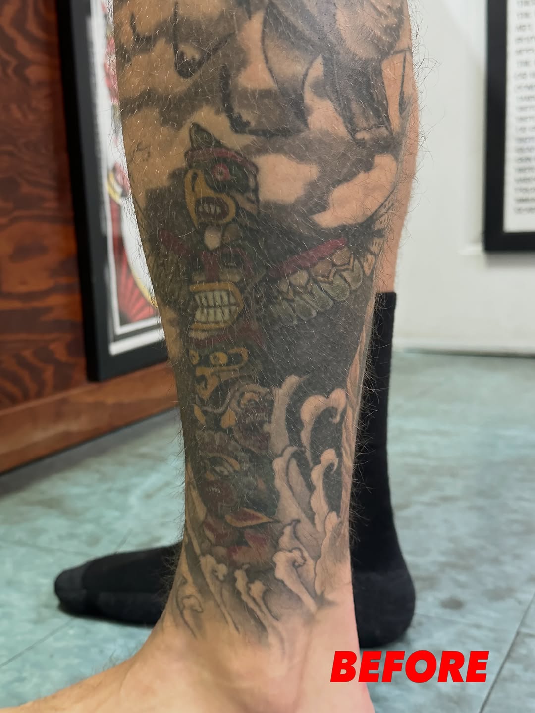 Tattoo by @chrisblanchardtattoos — japanese_irezumi, illustrative