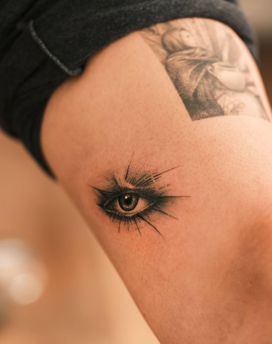 Tattoo by @homesick.tattoo — black_and_grey, realism