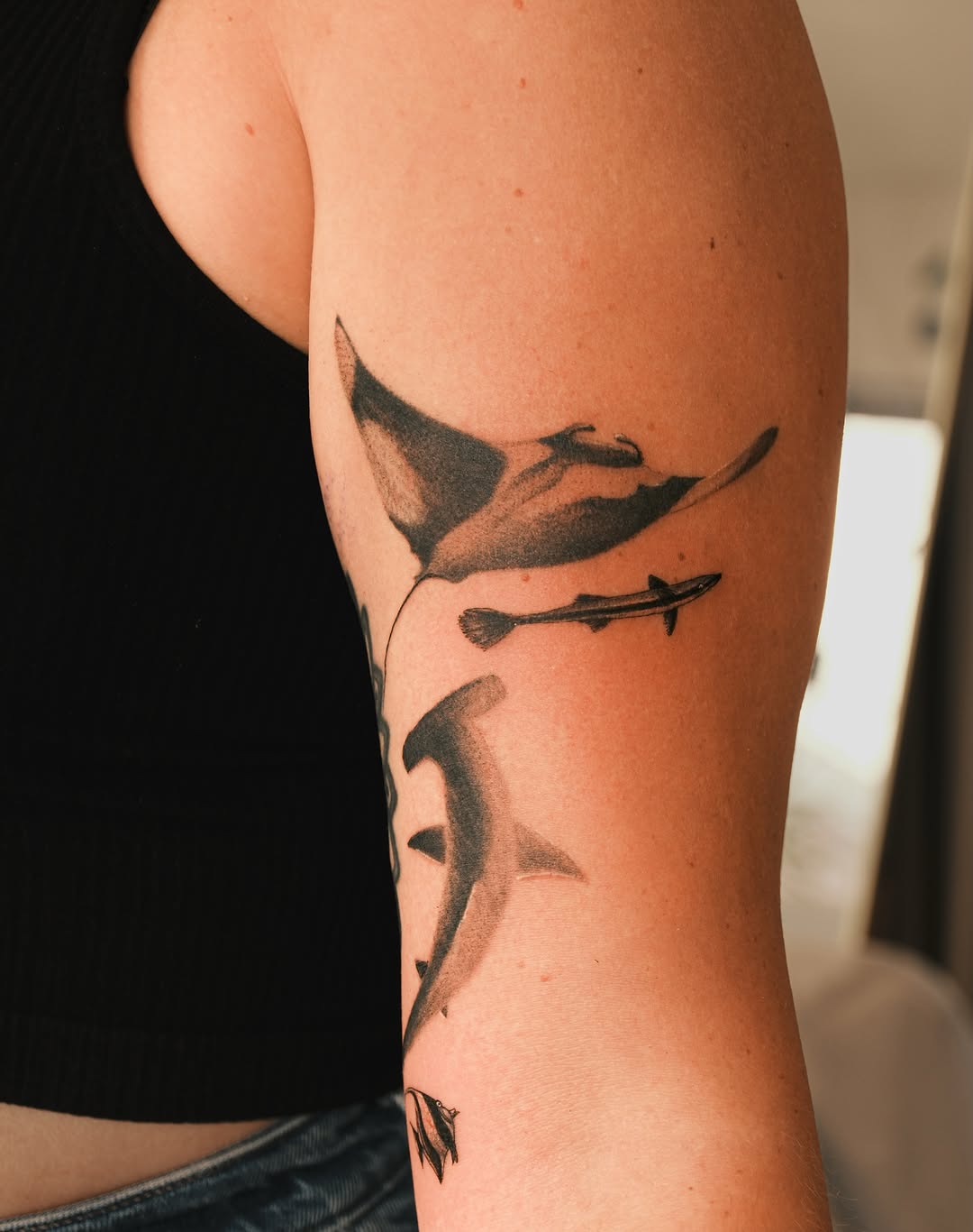Tattoo by @homesick.tattoo — realism, black_and_grey