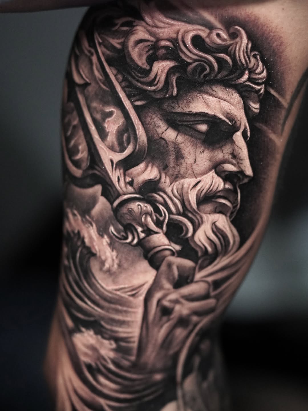 Tattoo by @danielmunoz.art — realism, black_and_grey