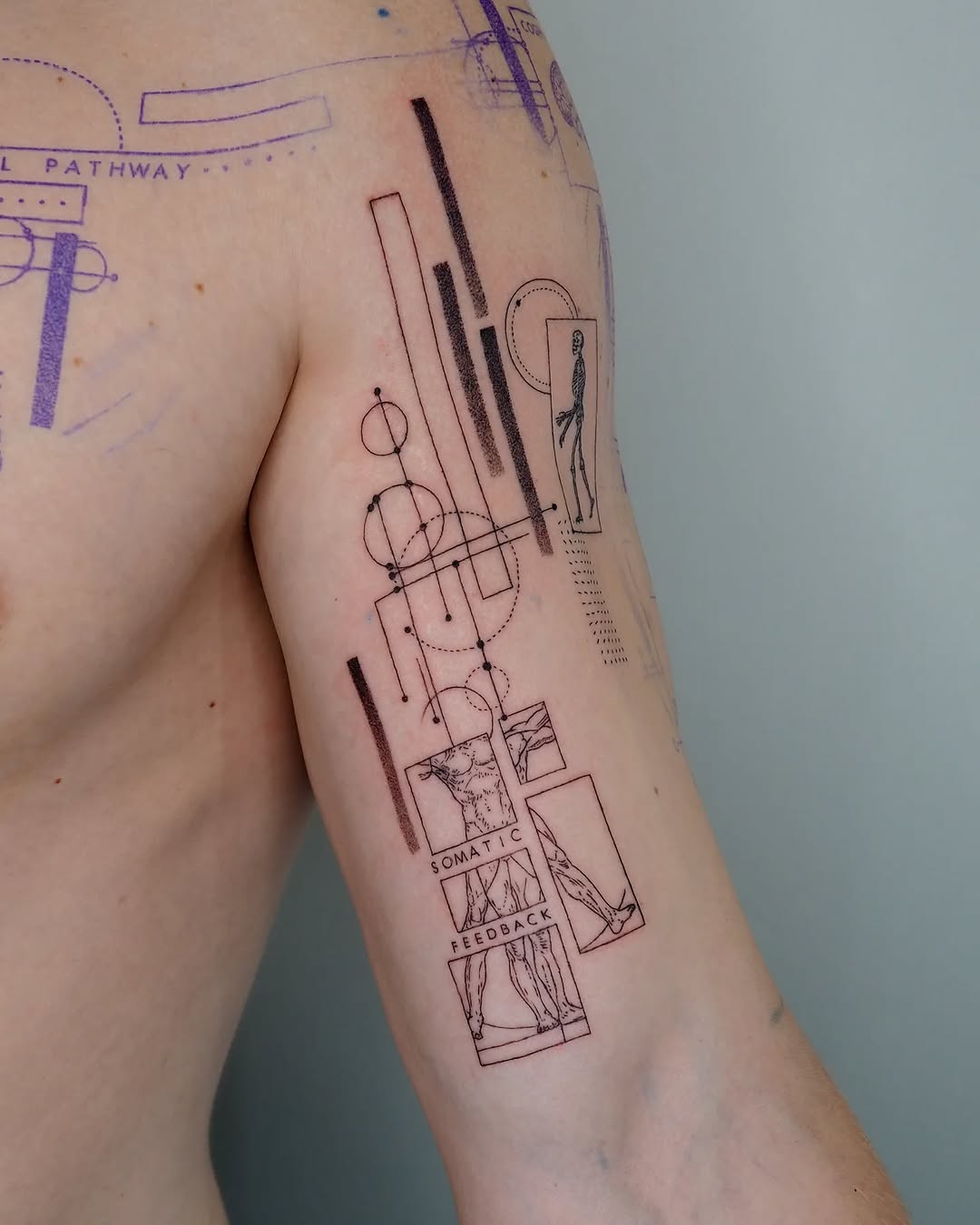 Tattoo by @mk_tt__ — geometric, fine_line