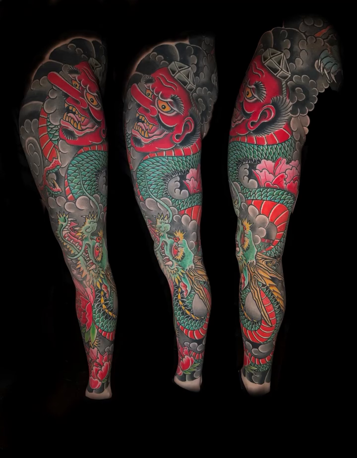 Tattoo by @thompsontattoo — japanese_irezumi