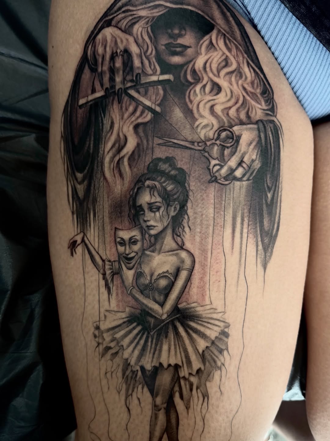 Tattoo by @medusa_michelletattoos — dark_realism, illustrative
