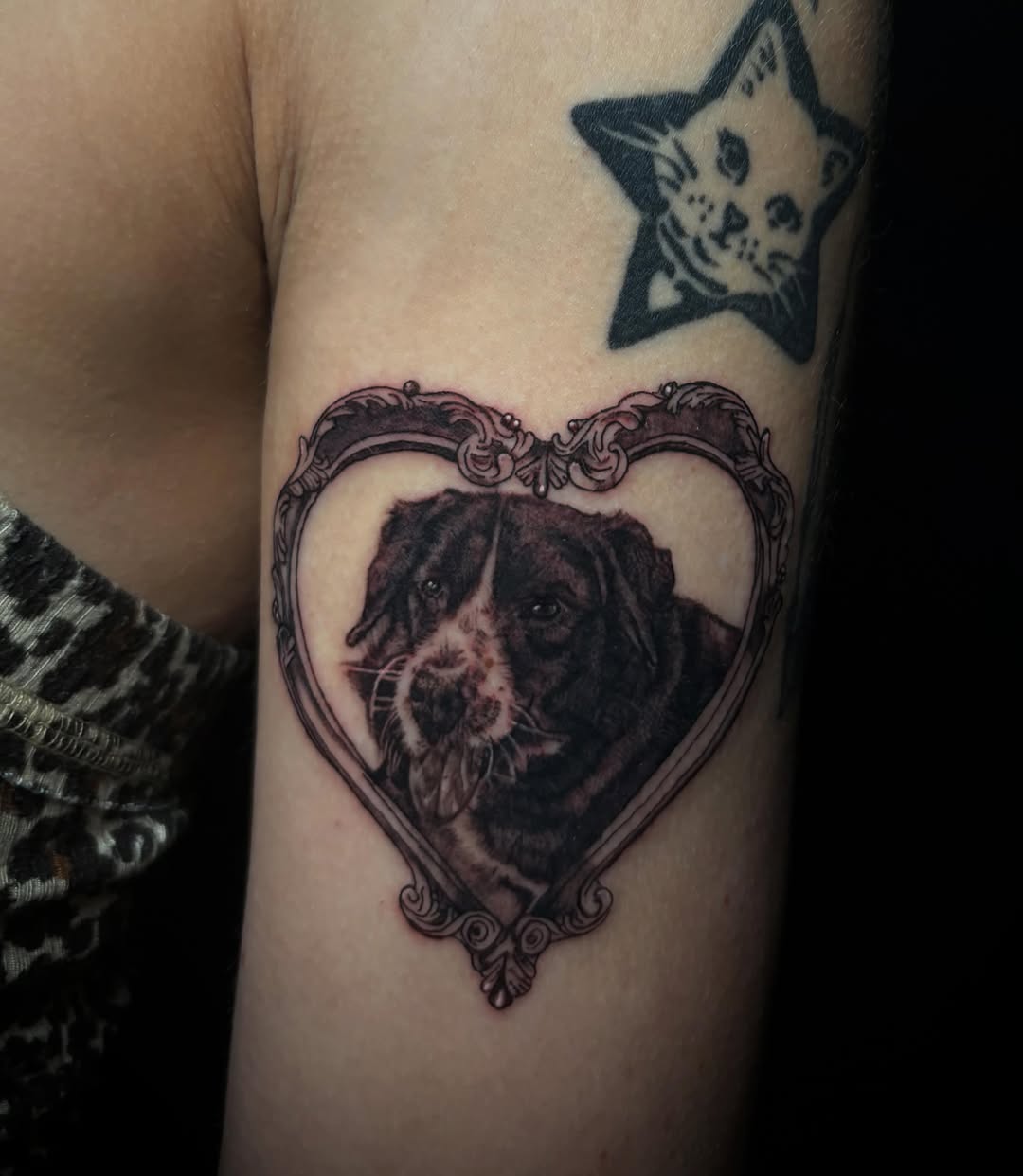 Tattoo by @moonee.ink — realism, black_and_grey