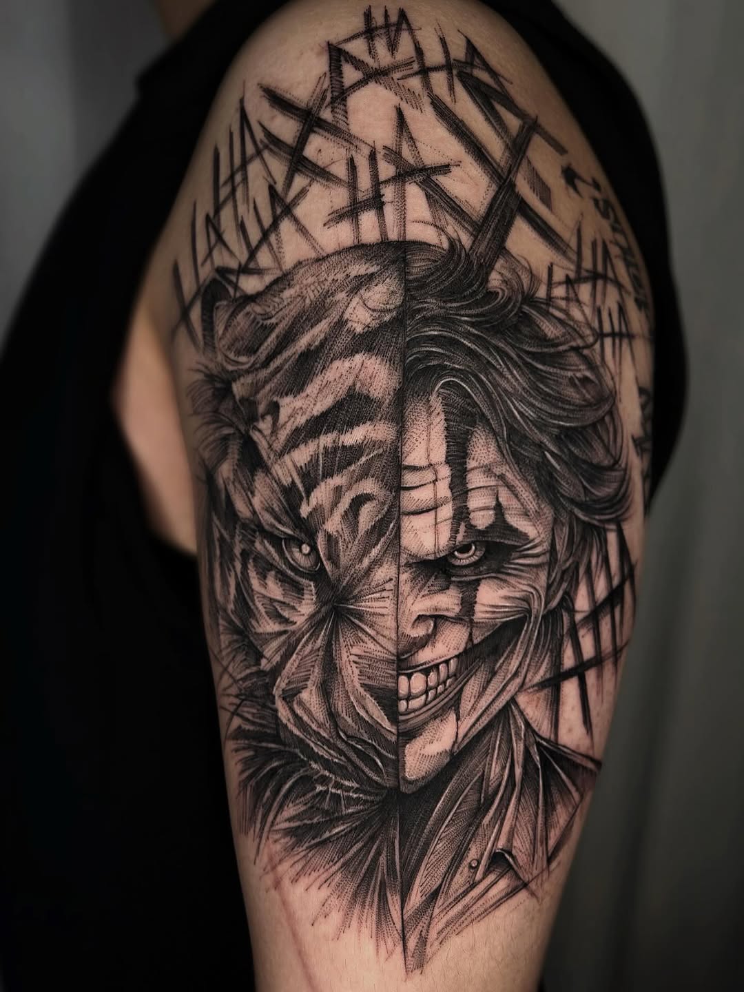 Tattoo by @tamilia_howall — realism, black_and_grey