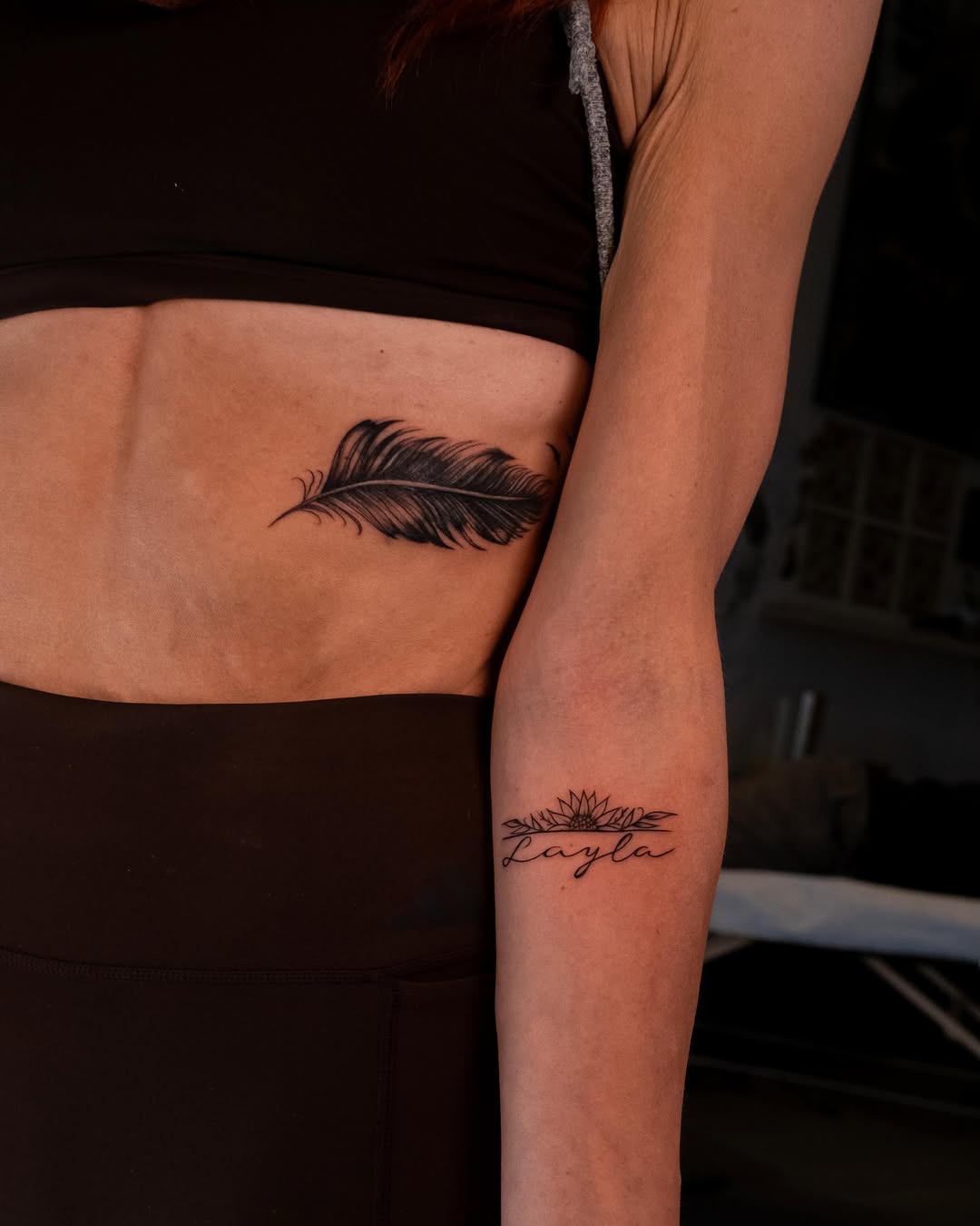 Tattoo by @julinestattoo — fine_line, lettering_script