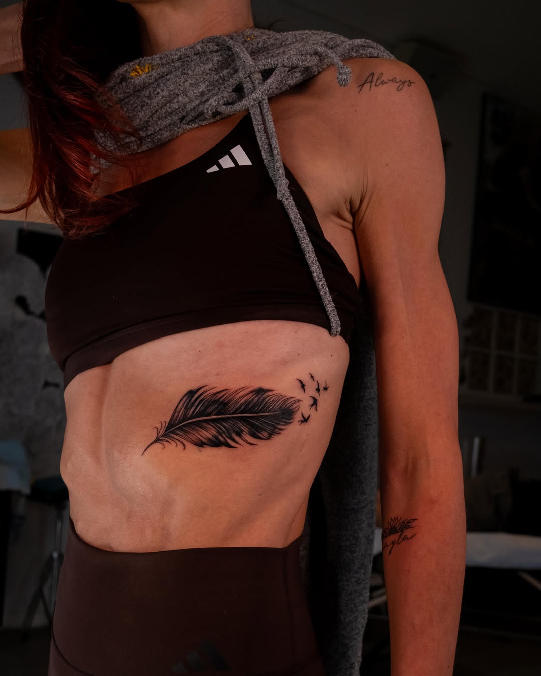 Tattoo by @julinestattoo — fine_line, black_and_grey
