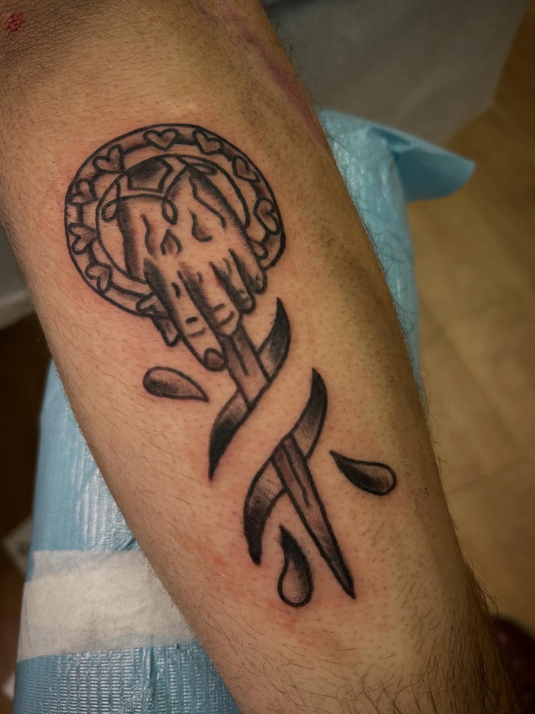 Tattoo by @stogie.tattoos — black_and_grey