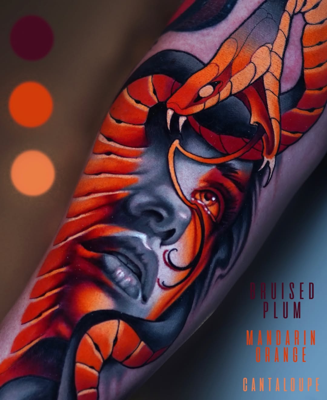 Tattoo by @andreytattooing — realism, trash_polka