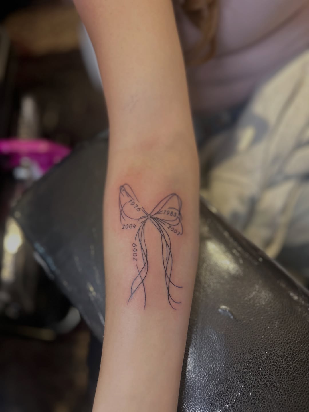 Tattoo by @hawkins.mirrandaa — fine_line, lettering_script