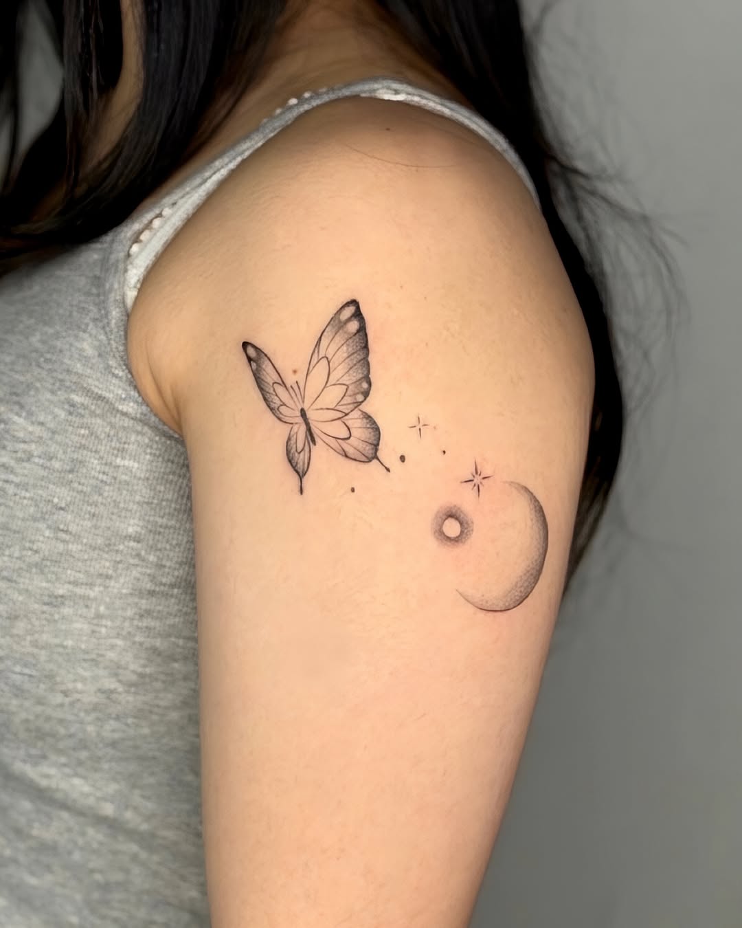 Tattoo by @blanc_tattoos — fine_line, black_and_grey