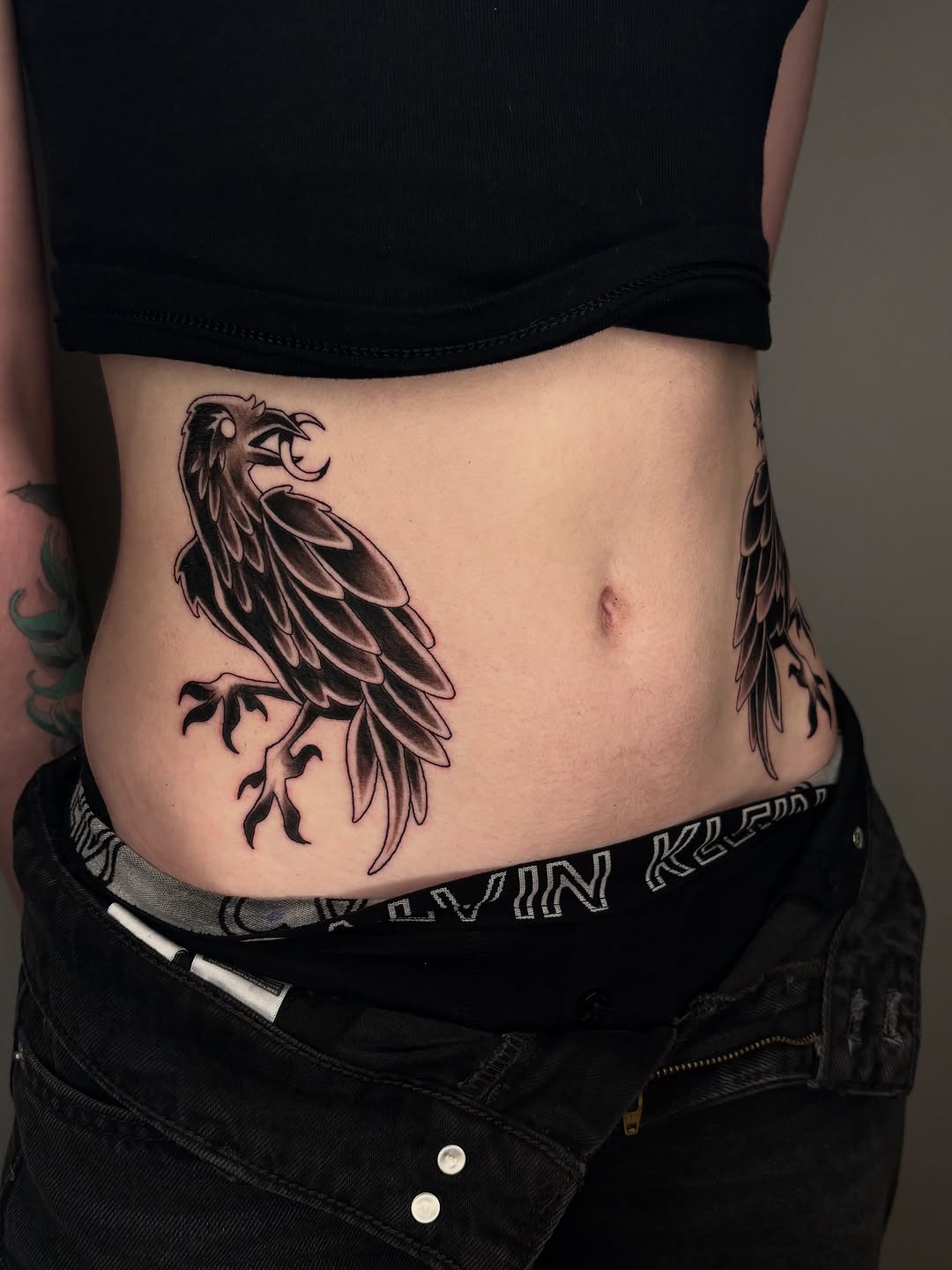 Tattoo by @jasminejadetattoo — blackwork