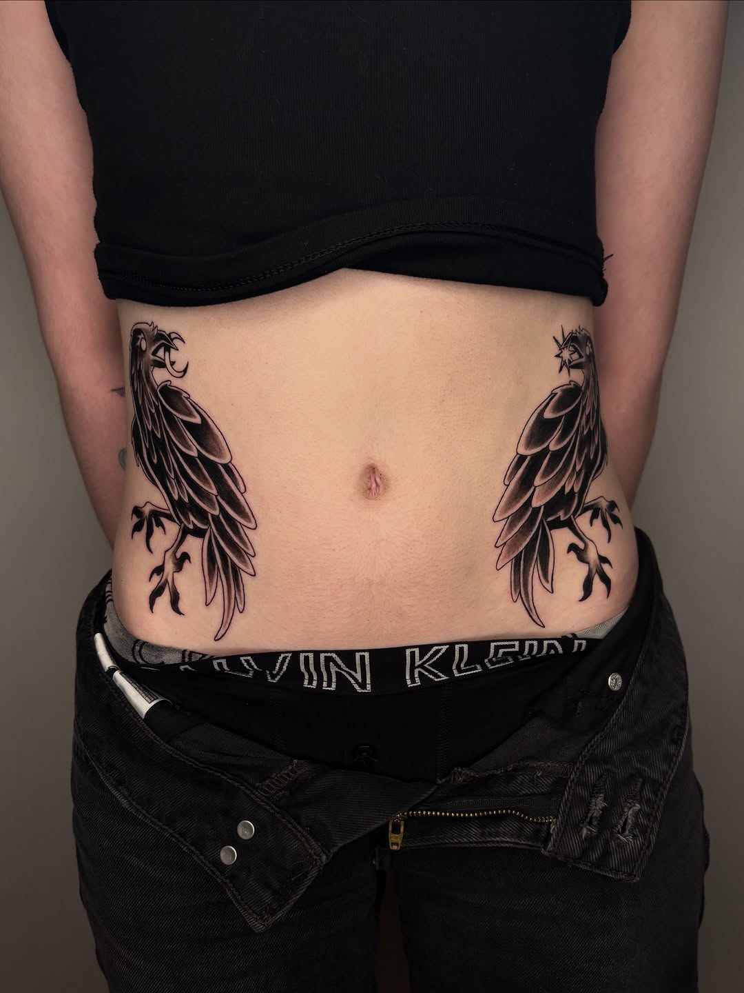 Tattoo by @jasminejadetattoo — blackwork