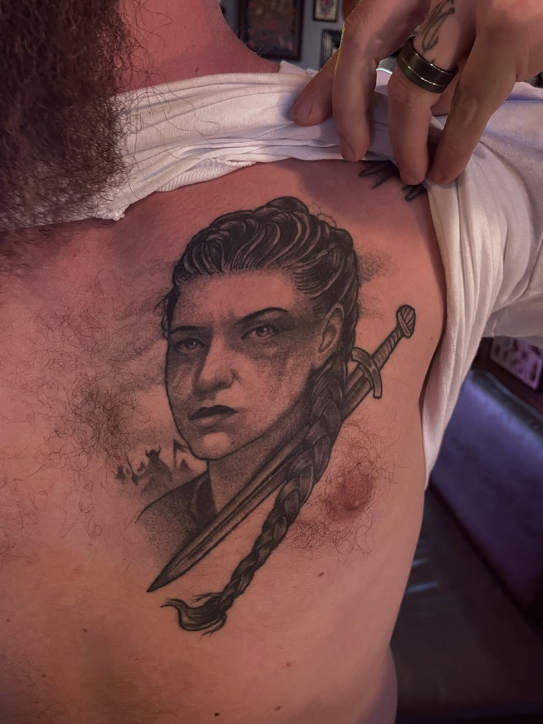 Tattoo by @ianspong — realism, black_and_grey