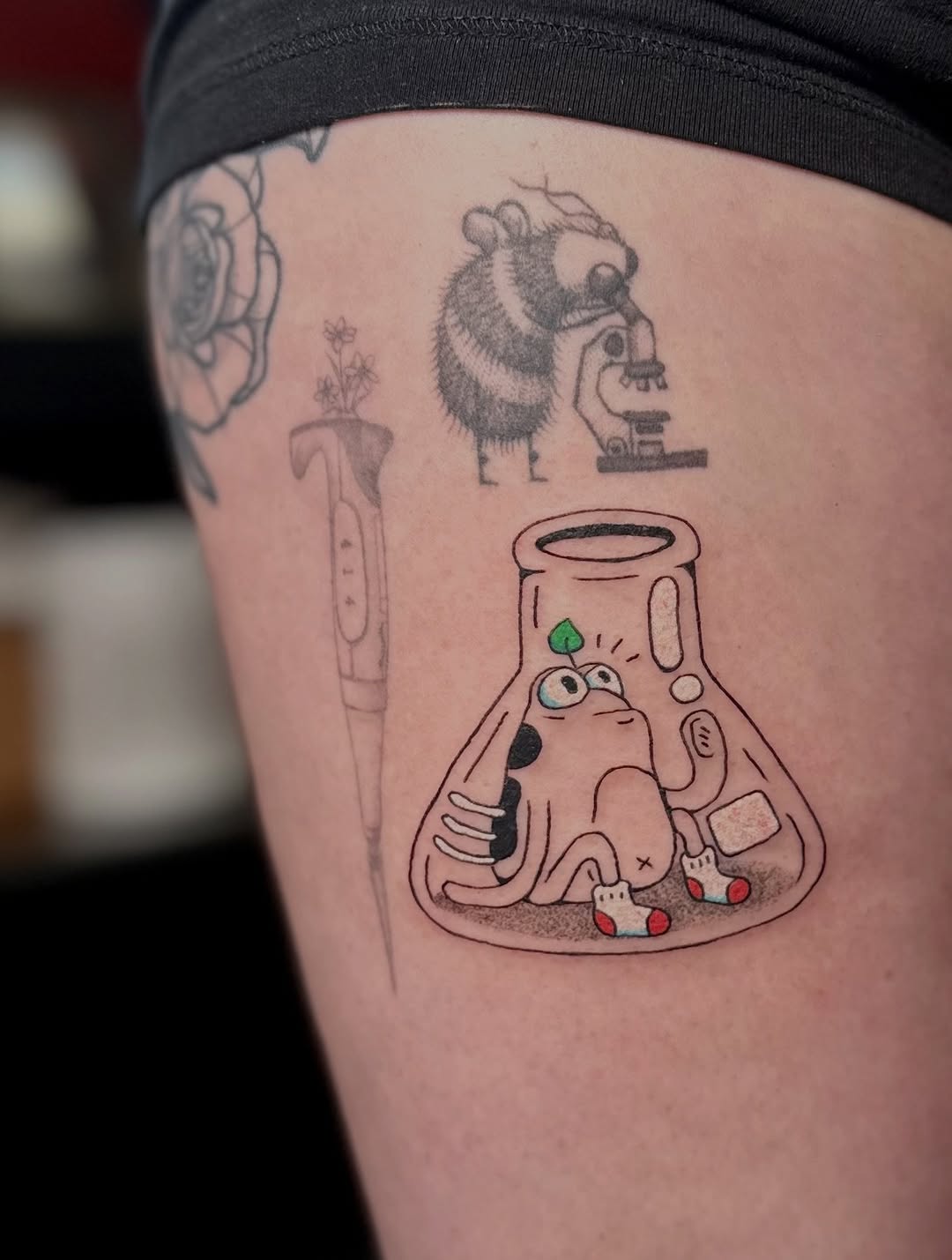 Tattoo by @kiwis_n_trees — new_school
