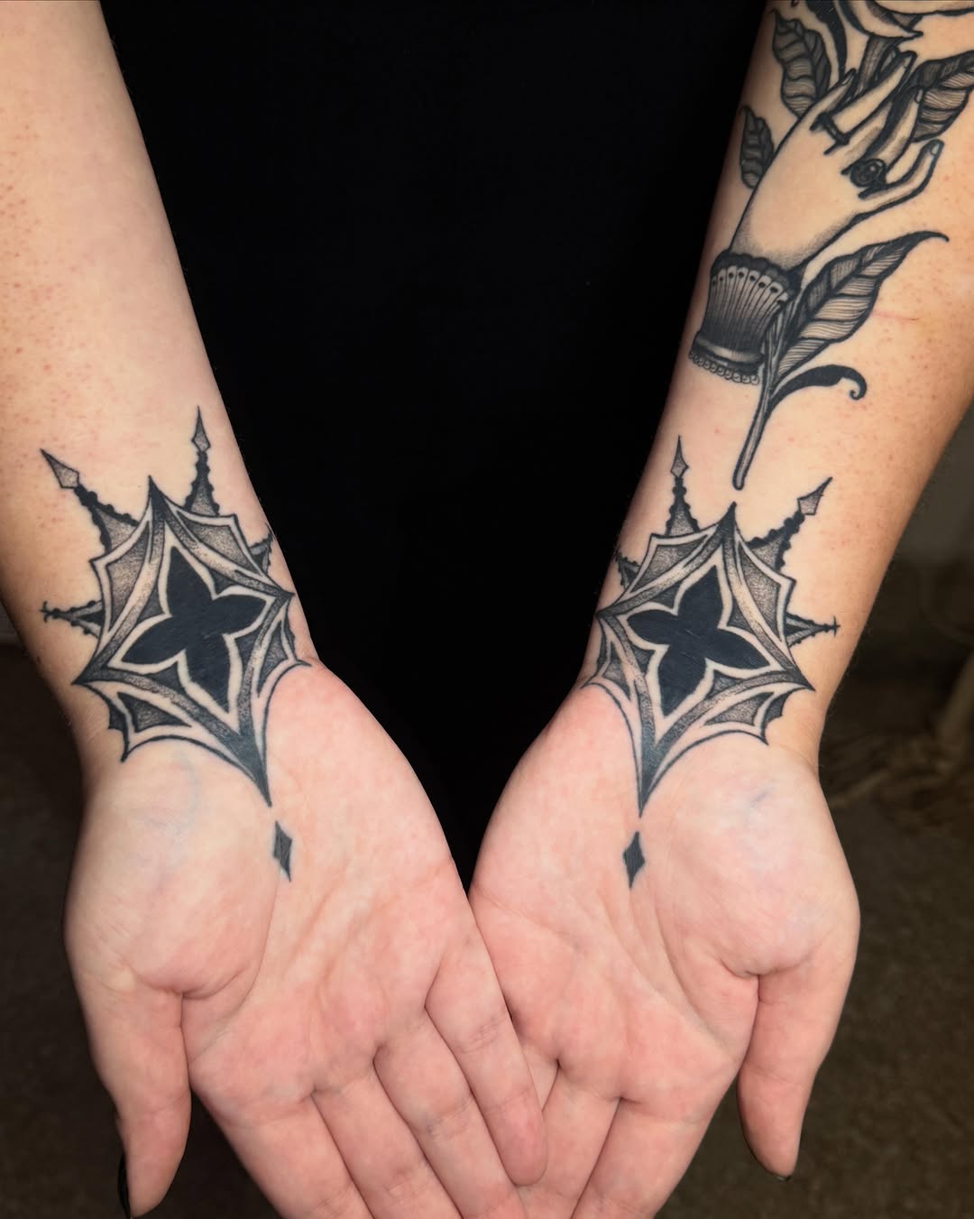 Tattoo by @andrewg.ttt โ blackwork, geometric