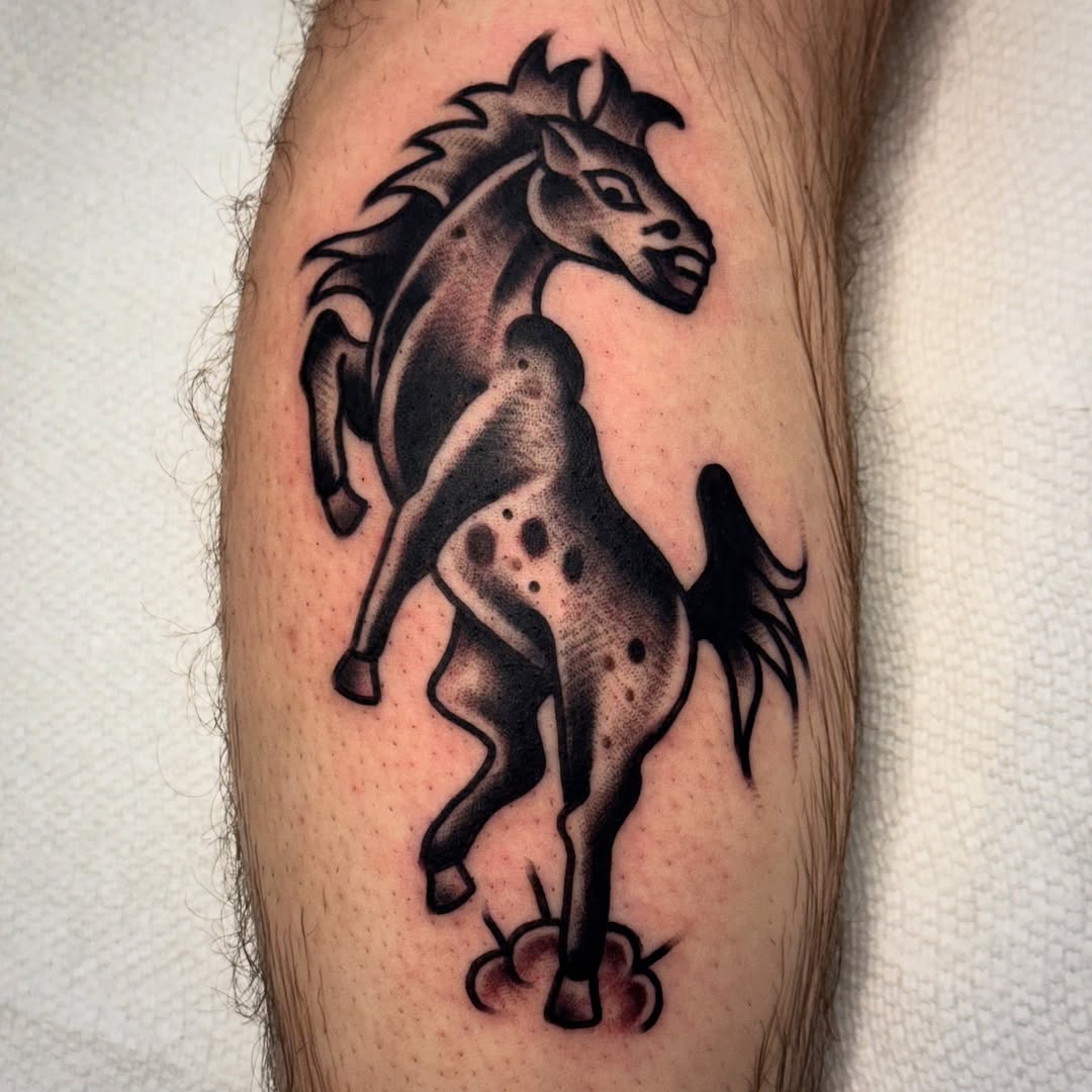 Tattoo by @brad.heusdens — american_traditional, black_and_grey
