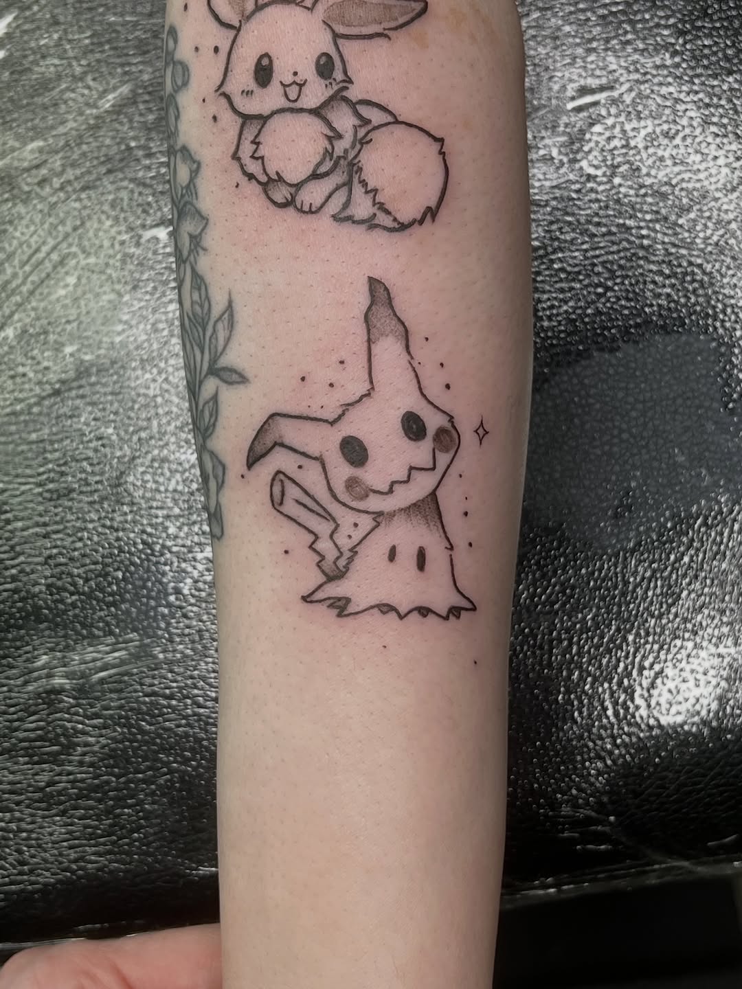 Tattoo by @kittymarietattoos — anime, sketch