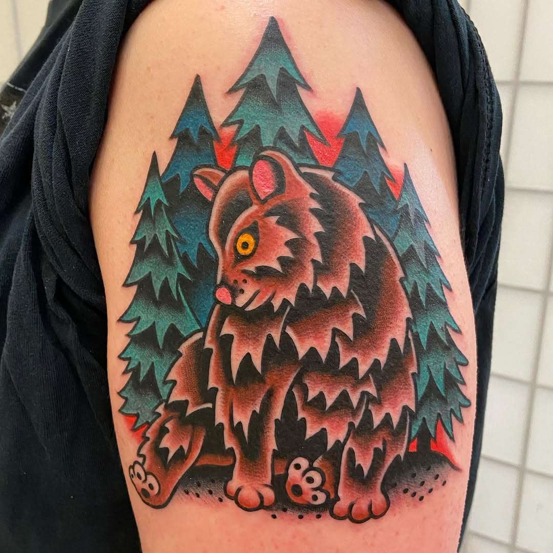 Tattoo by @thedeadwhatever — american_traditional, illustrative