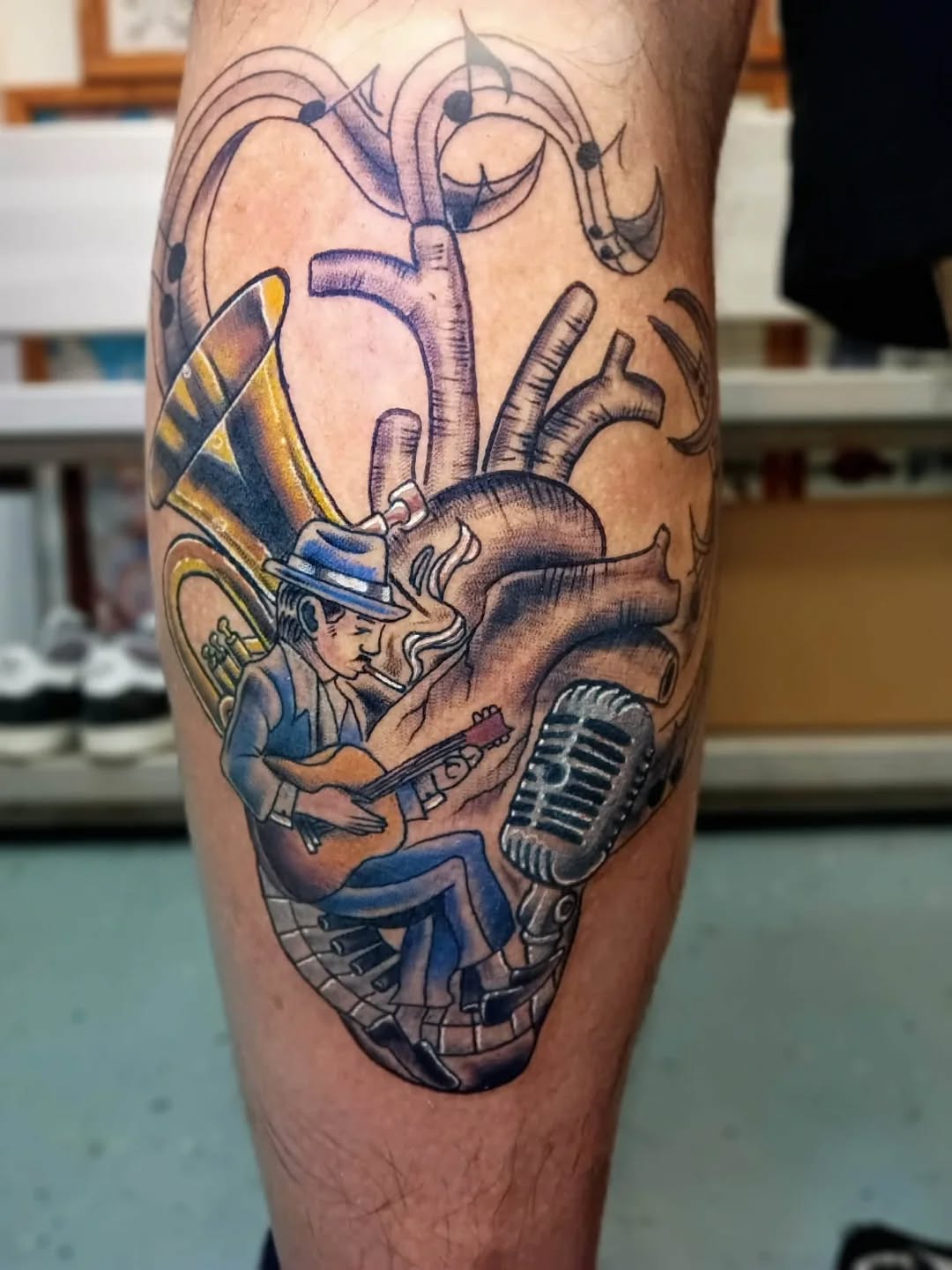 Tattoo by @rando_rad — realism, illustrative