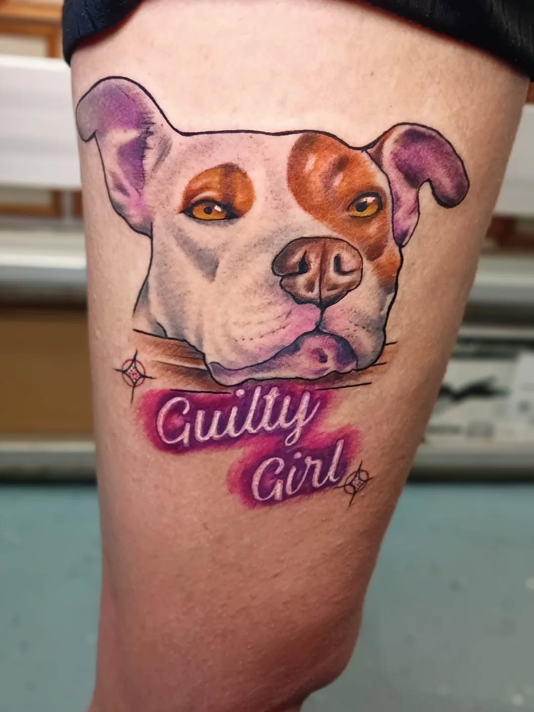 Tattoo by @rando_rad — realism, lettering_script