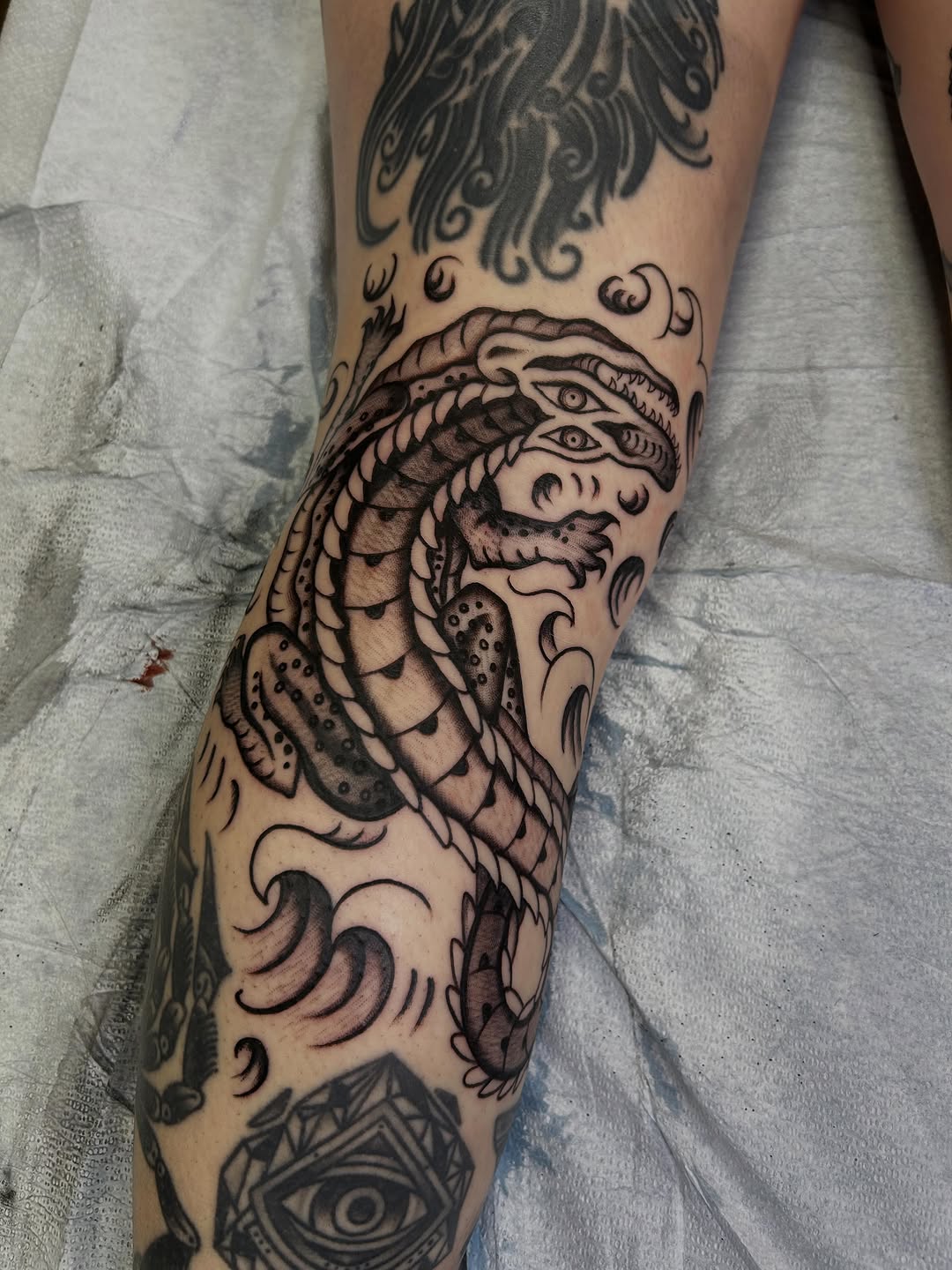 Tattoo by @samperrytattoos — american_traditional, black_and_grey
