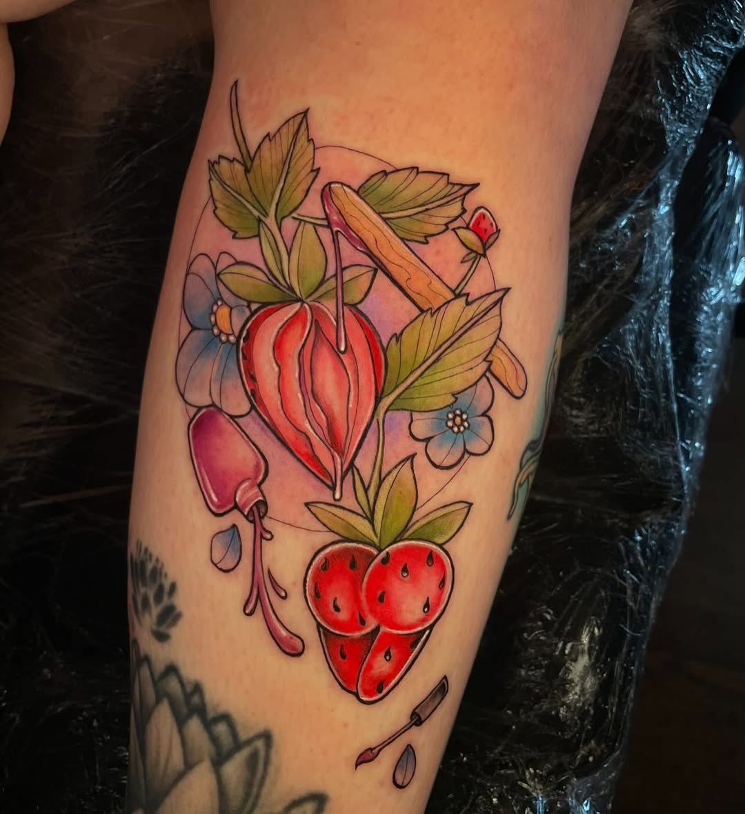 Tattoo by @tattoosbylaurensisouphanh โ illustrative, new_school