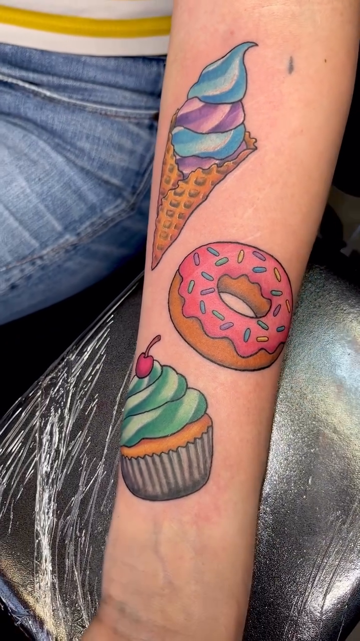 Tattoo by @ghostmalonetattoo — new_school