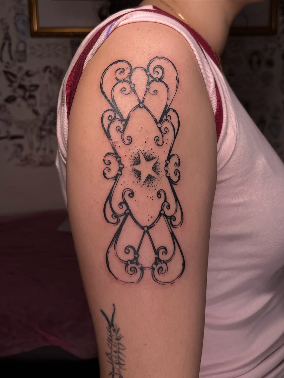Tattoo by @rat_tattooille — ornamental, fine_line