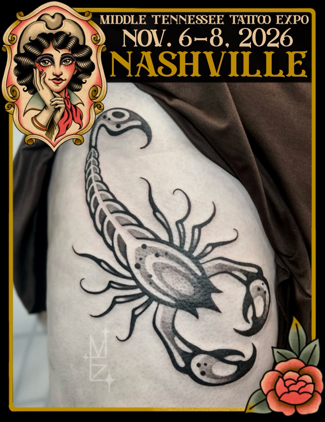 Tattoo by @maya_zink — american_traditional, black_and_grey