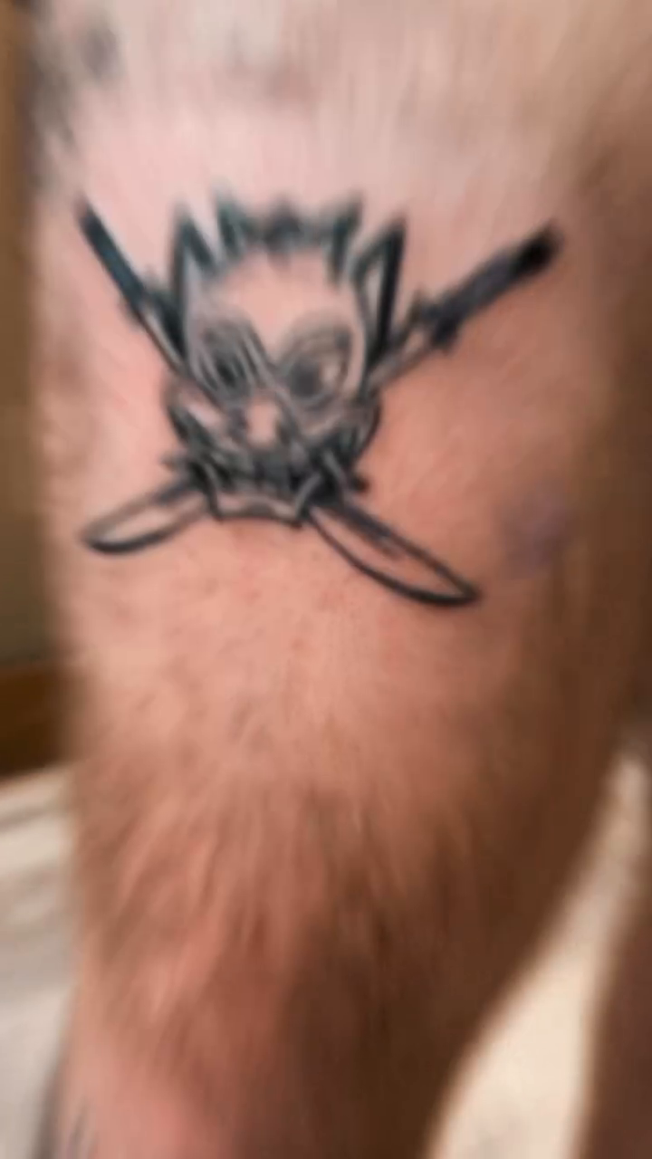 Tattoo by @mancub_tattoo — blackwork