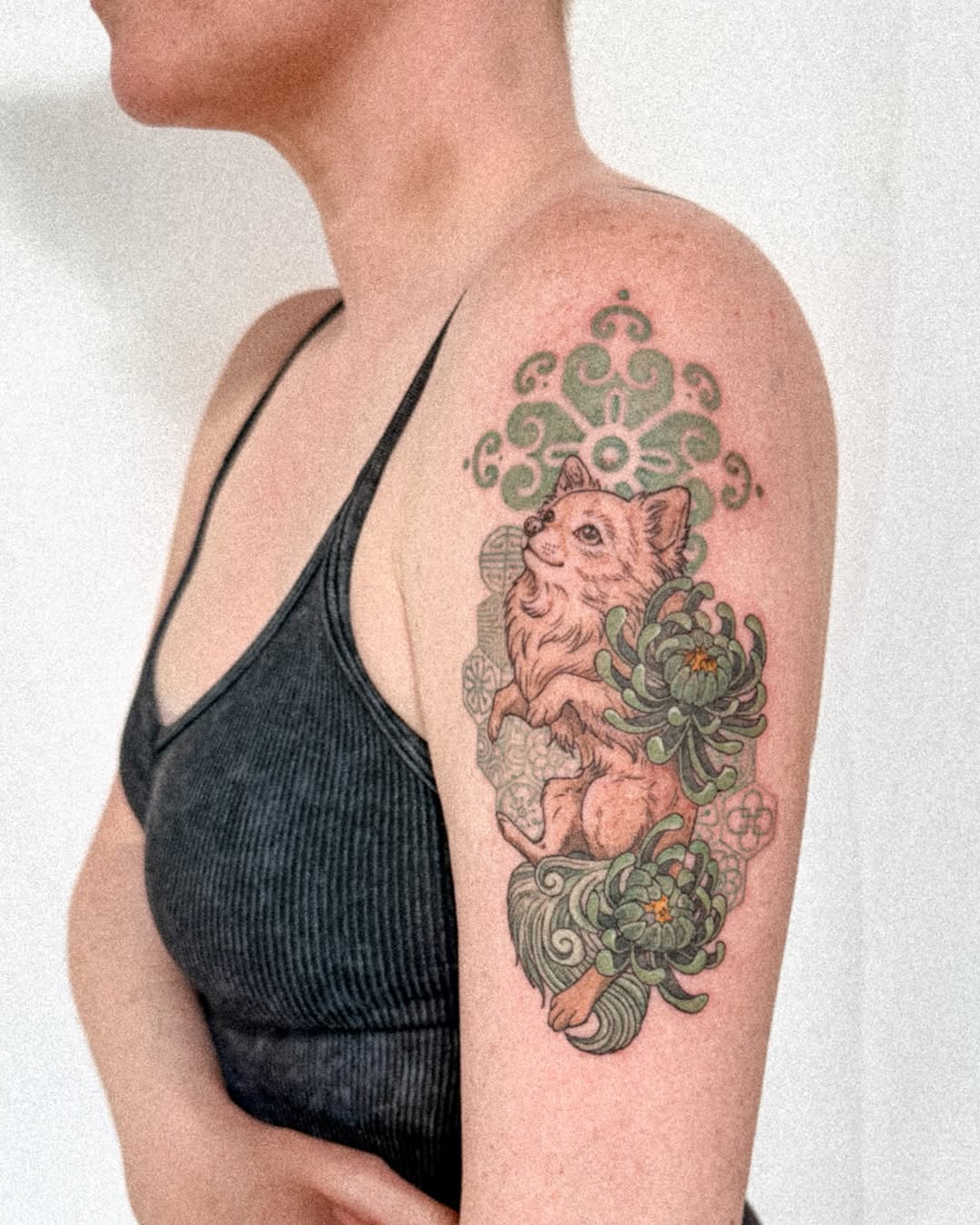 Tattoo by @meongtatt β illustrative, japanese_irezumi