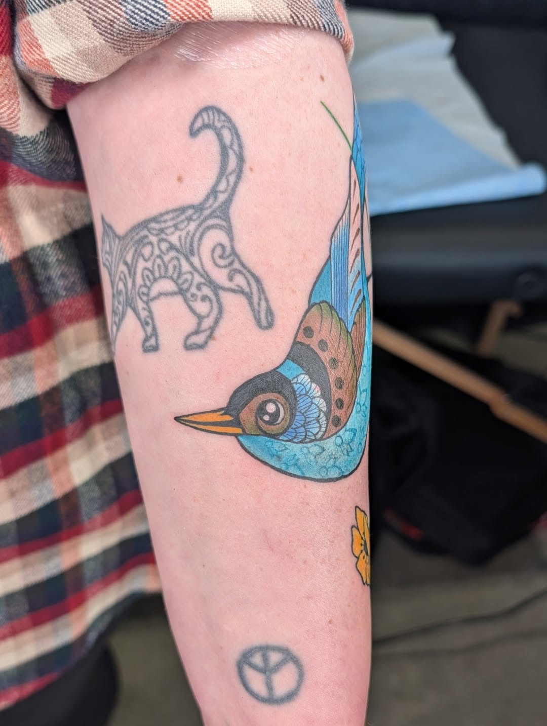 Tattoo by @tattoosbymichaelamay — dotwork