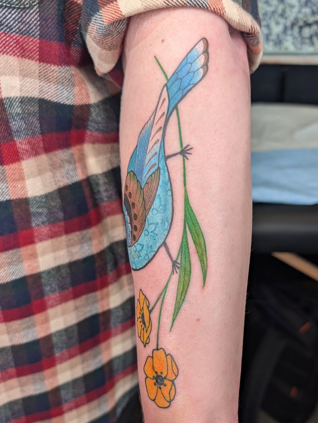 Tattoo by @tattoosbymichaelamay — watercolor