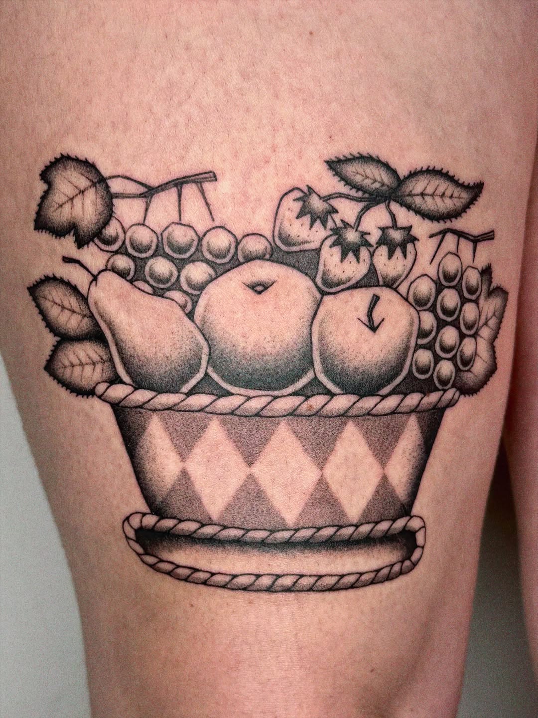 Tattoo by @inkshame — black_and_grey