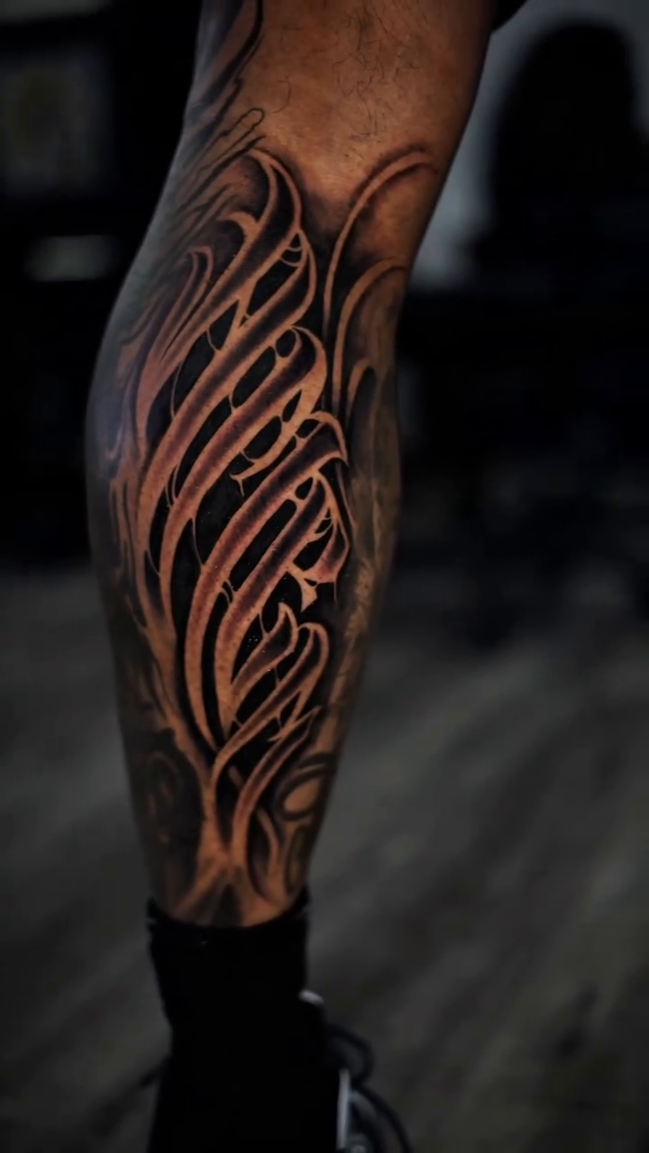 Tattoo by @angelo_tattooink โ lettering_script, black_and_grey