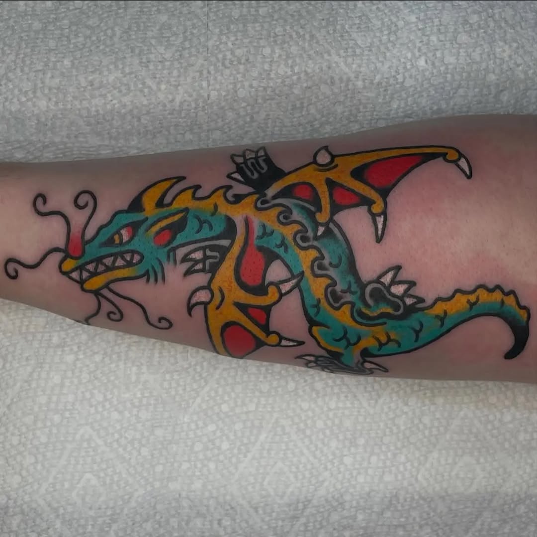 Tattoo by @shorezumi โ american_traditional, illustrative