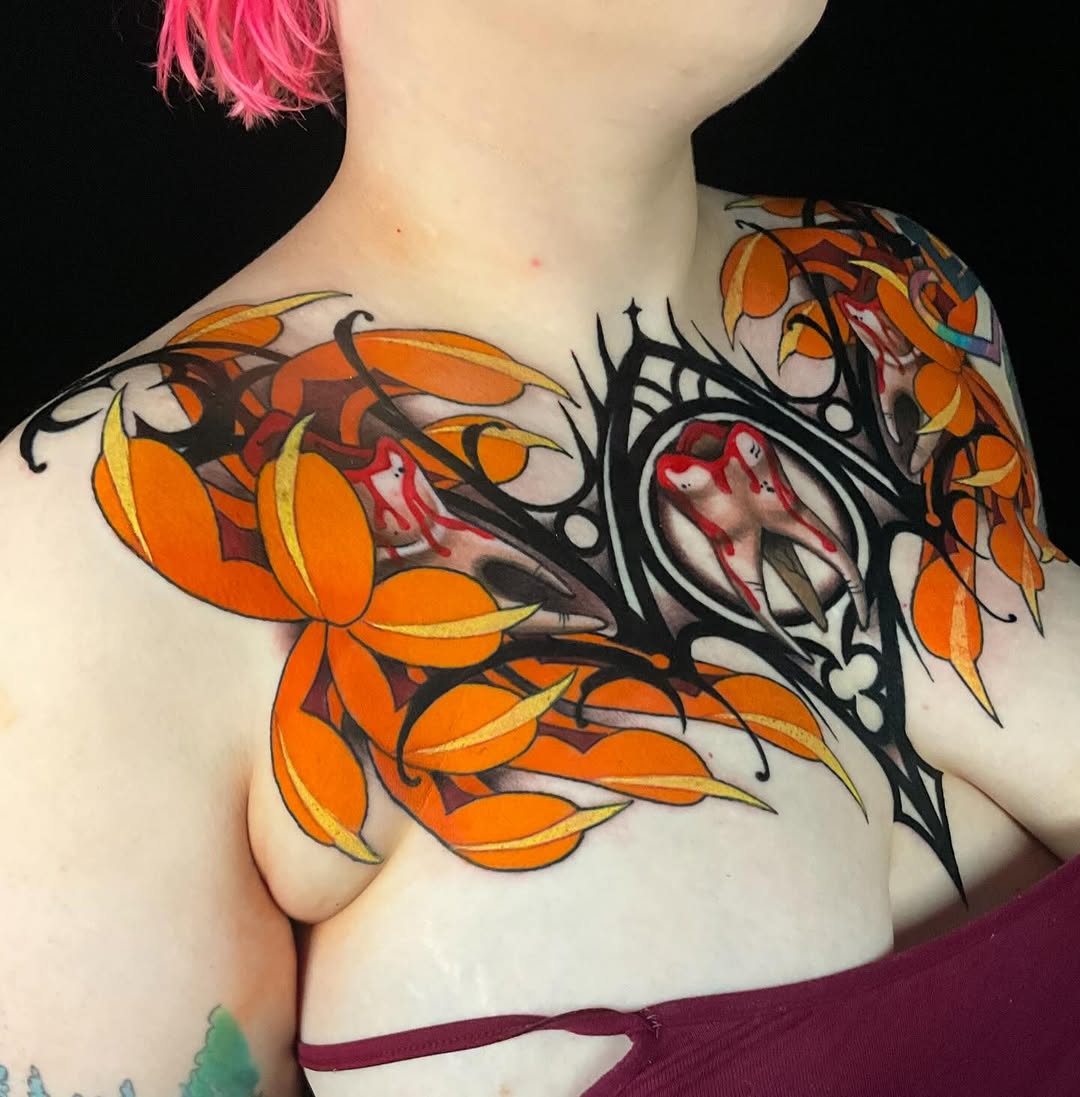 Tattoo by @willdotattoos — trash_polka, dark_realism