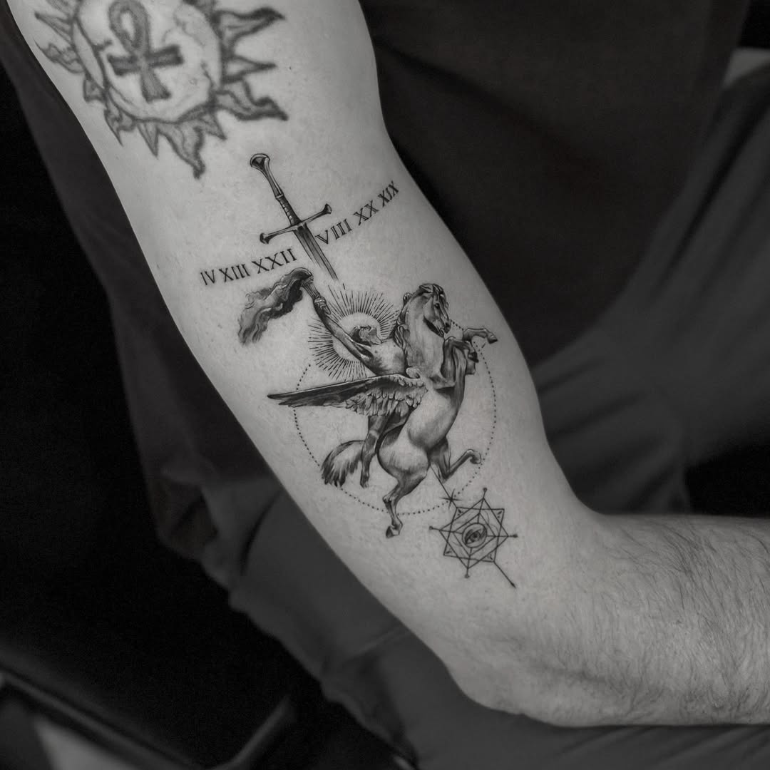 Tattoo by @yuta.tatt β black_and_grey, illustrative