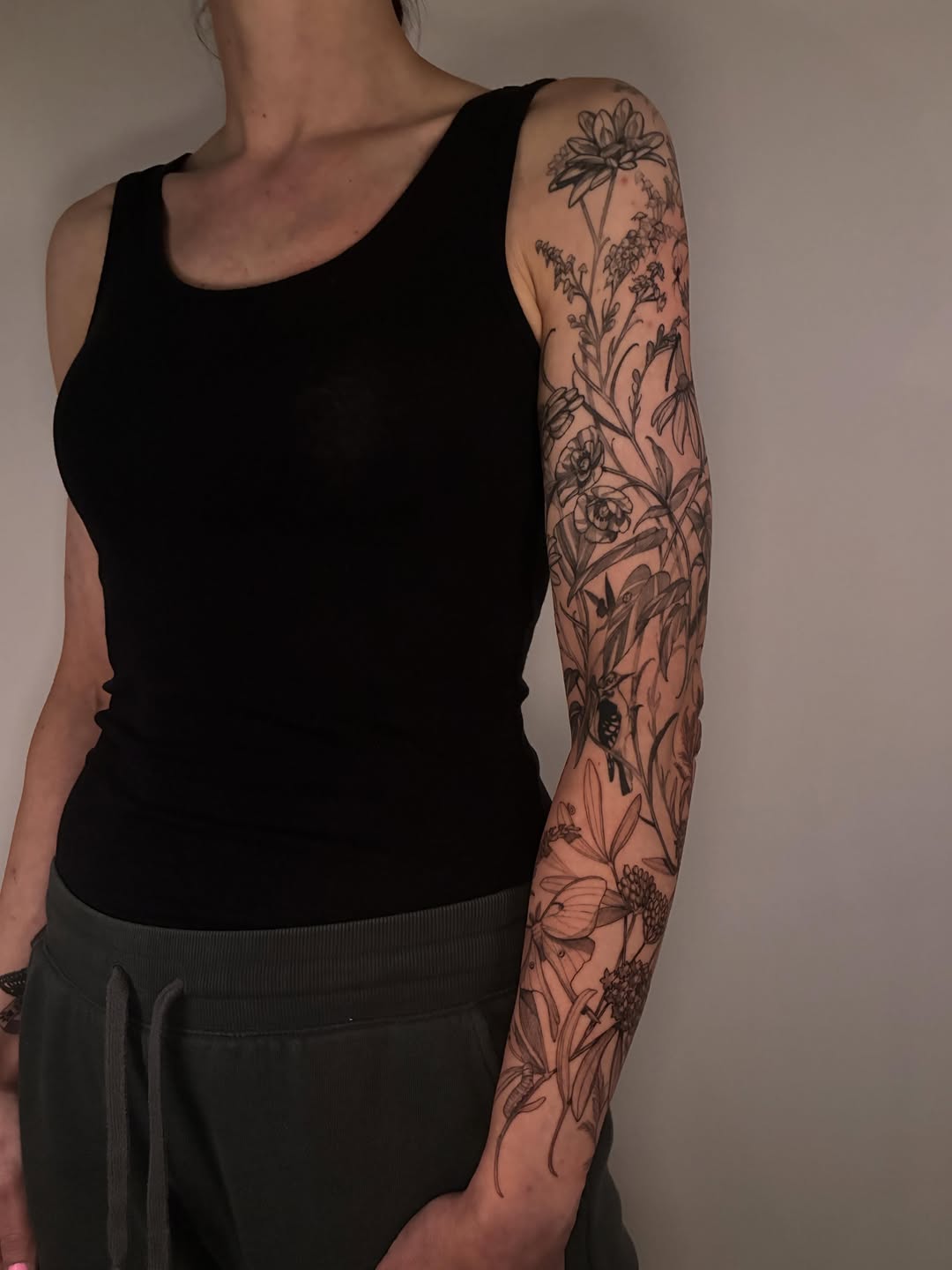 Tattoo by @caroljackytattoos — fine_line, black_and_grey
