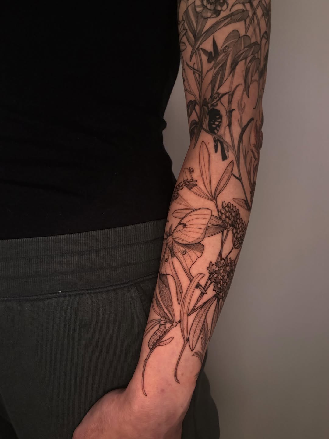 Tattoo by @caroljackytattoos — fine_line, black_and_grey