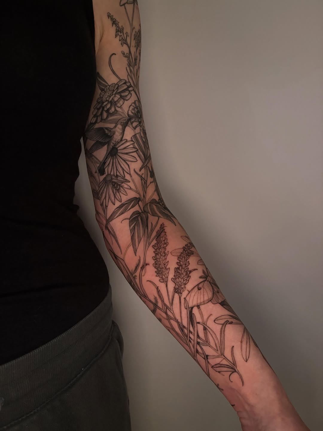 Tattoo by @caroljackytattoos — fine_line, black_and_grey
