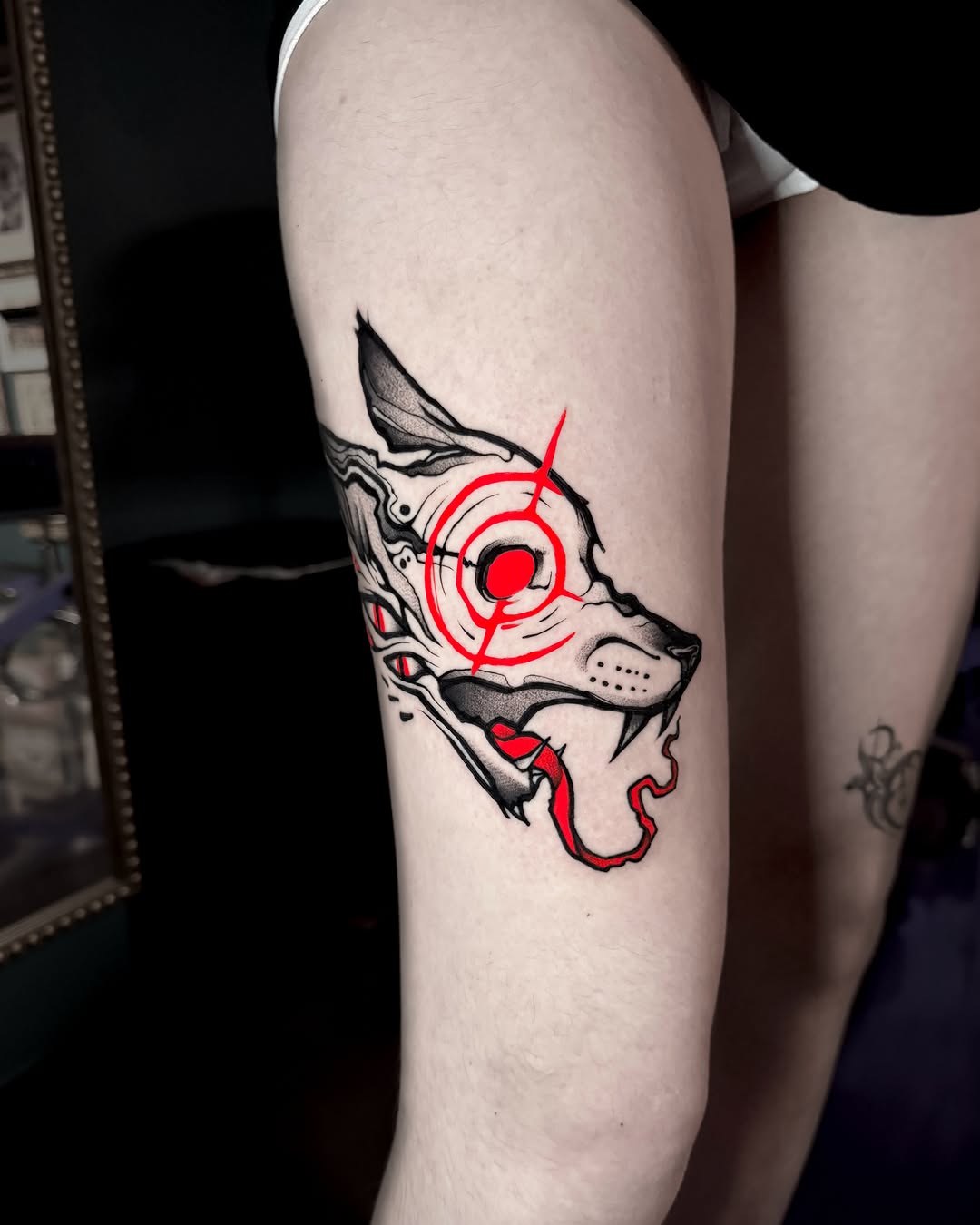 Tattoo by @connellytaittattoo โ blackwork, trash_polka