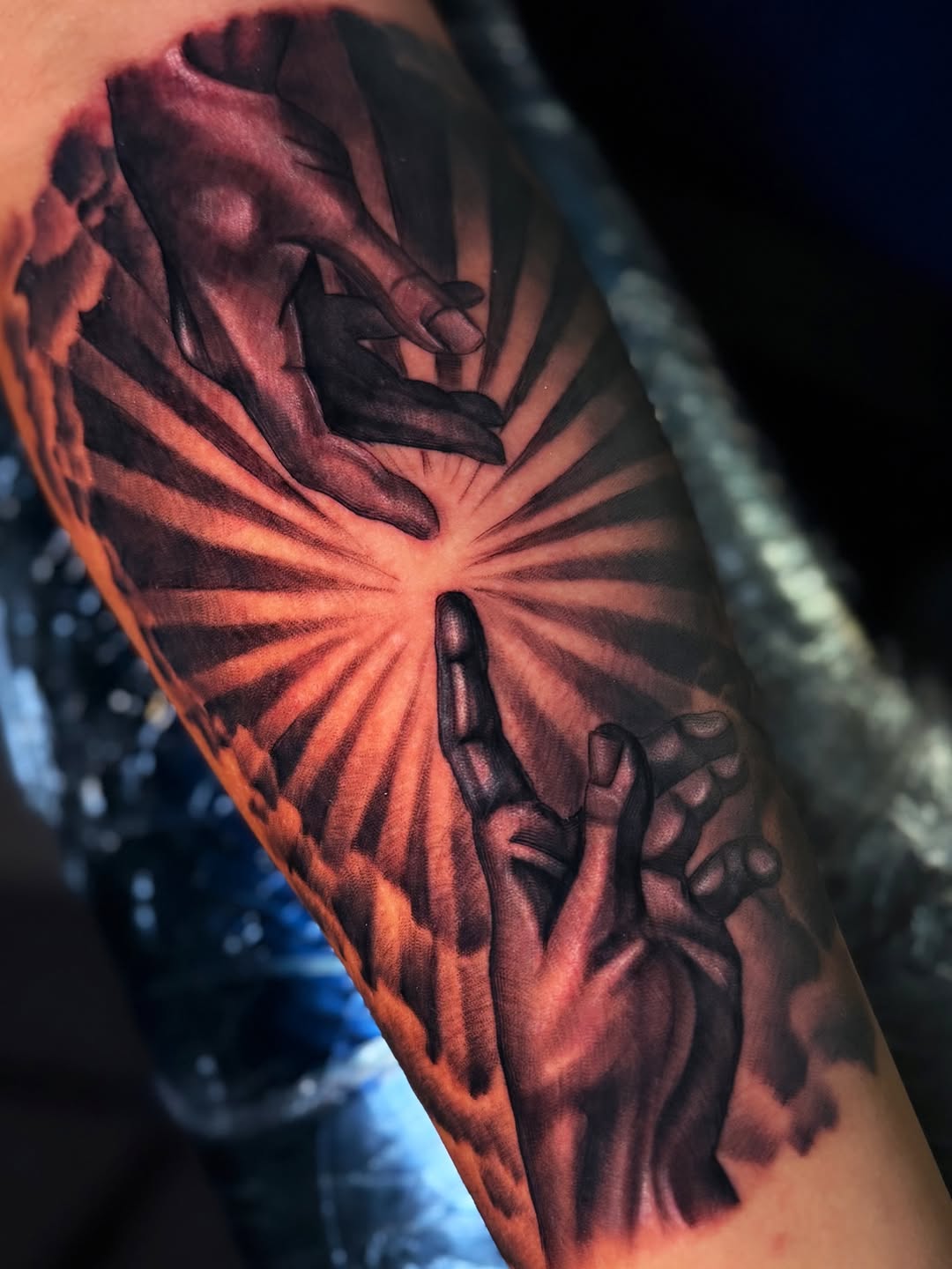 Tattoo by @vondr4e — realism, black_and_grey