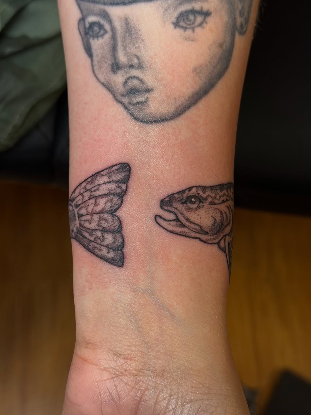 Tattoo by @gianna.tattoos — black_and_grey